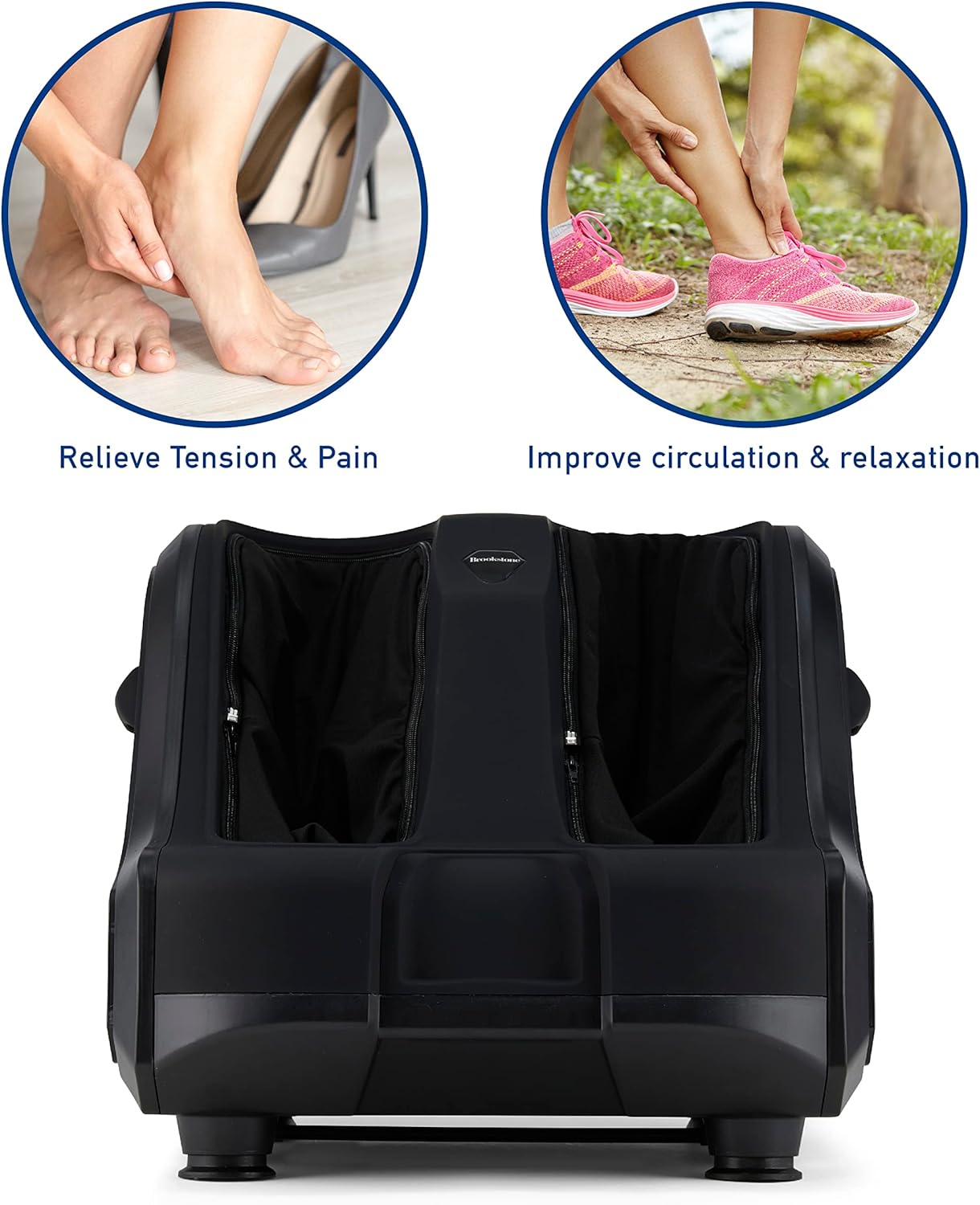 Shiatsu Foot and Calf Massager with Air Compression and Heat U93281