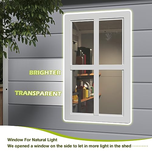 6 X 4 FT Resin Outdoor Storage Shed P976