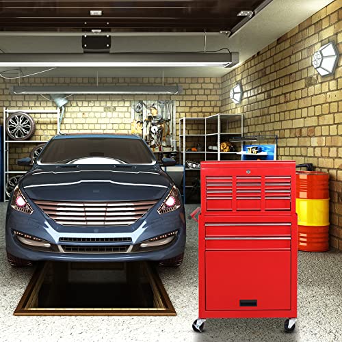 5-Drawer Rolling Tool Chest with Lockable Wheels I992