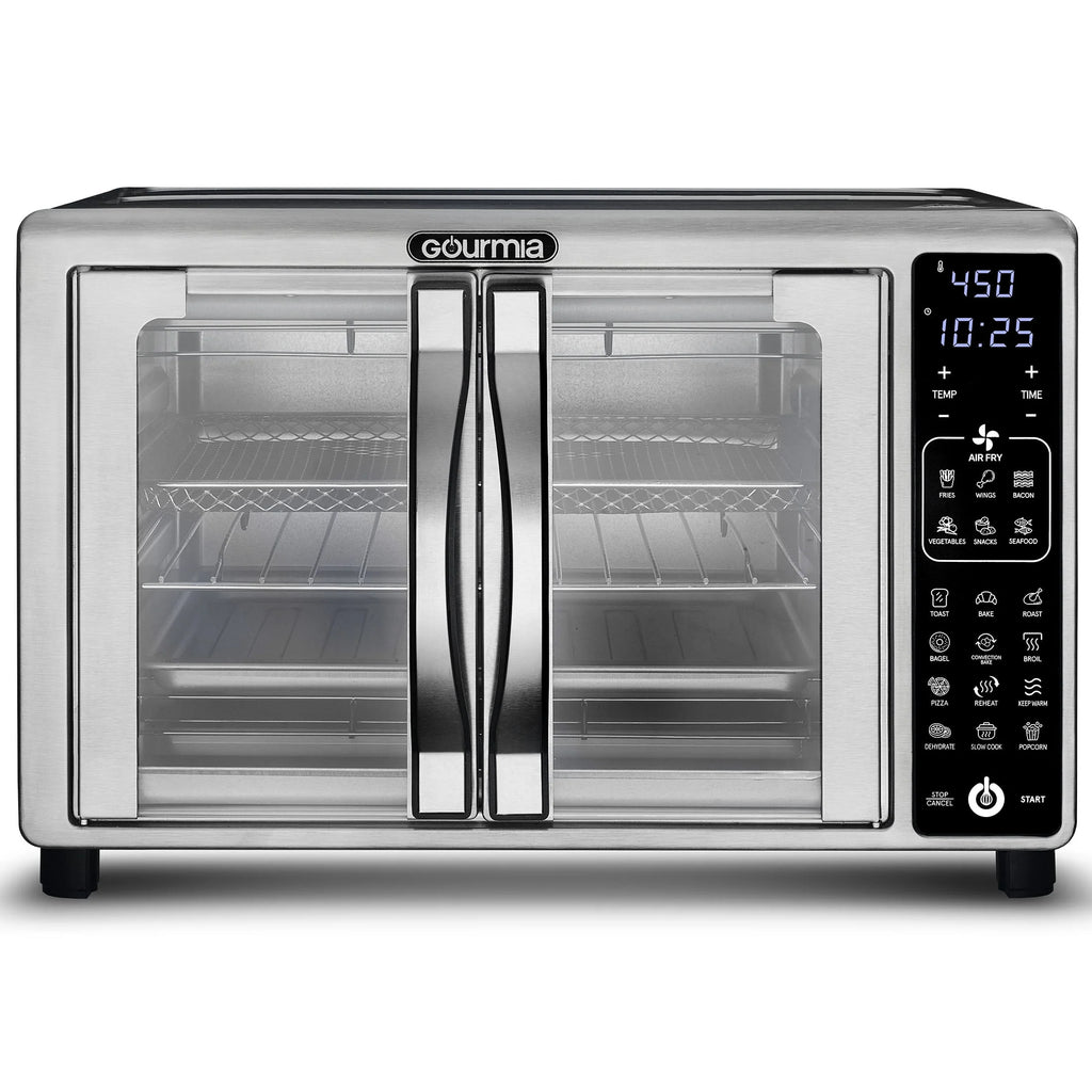 Stainless Steel Digital Air Fryer Toaster Oven, 6 Slice H962