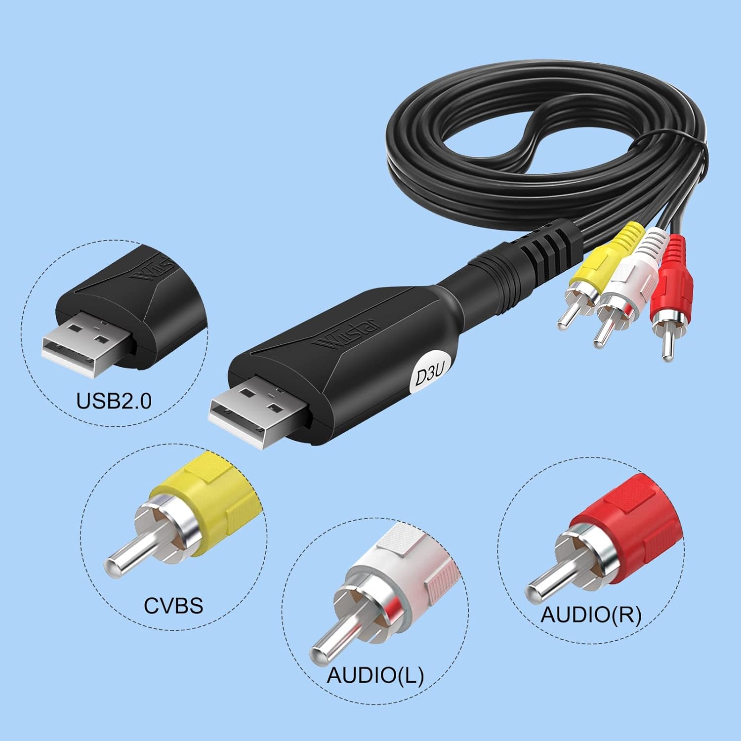 USB Audio Video Capture Card L3679