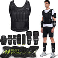 20lb/30lb/40lb/50lb/60lb Adjustable Weight Vest with Steel Plates B537944