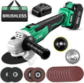 Cordless Angle Grinder with 4.0Ah Battery & Charger, 4-1/2'' Blade C318222