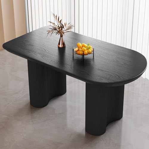 55" Oval Dining Table with 6 Chairs Q341030