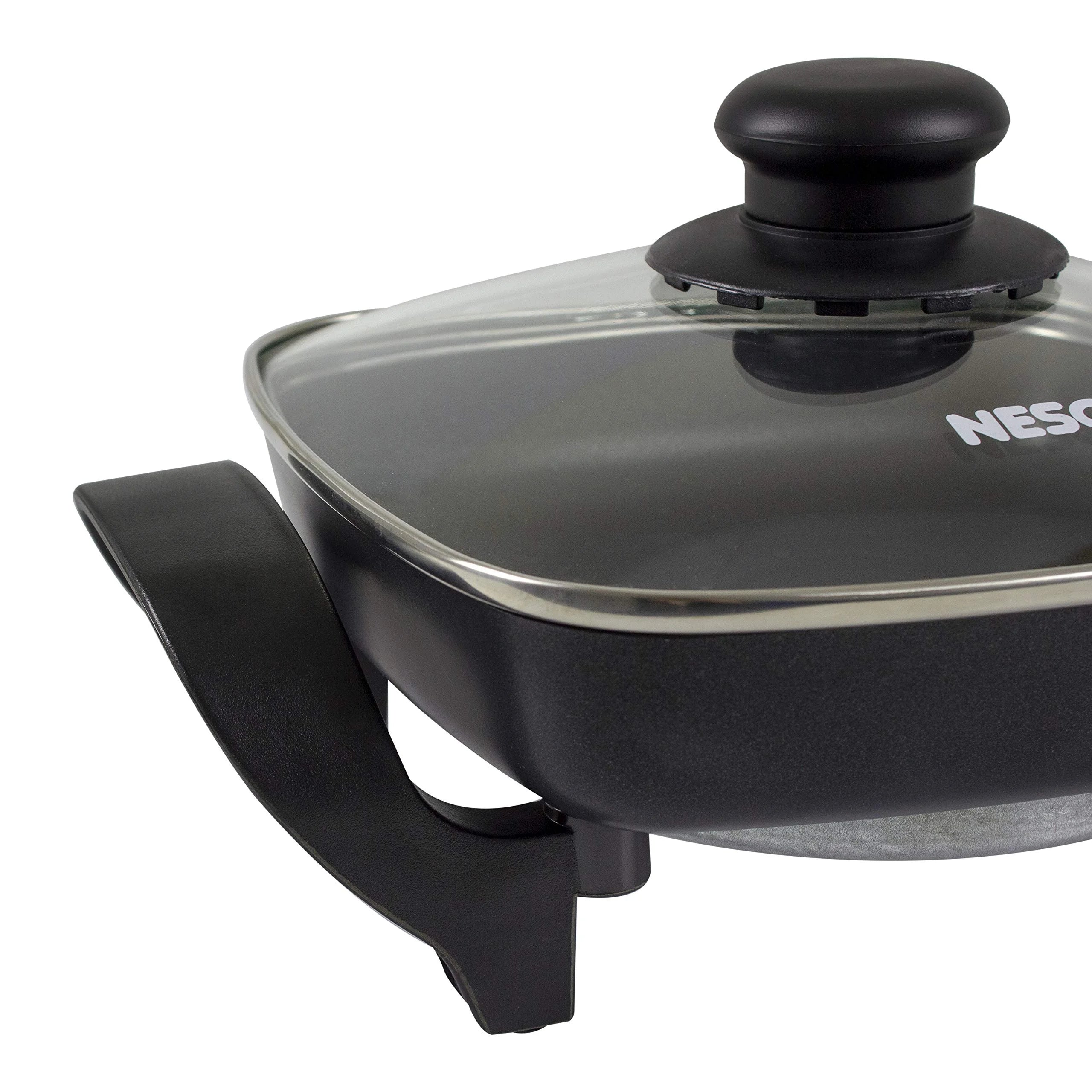 Black 8 inch Electric Skillet 800 watts D904515