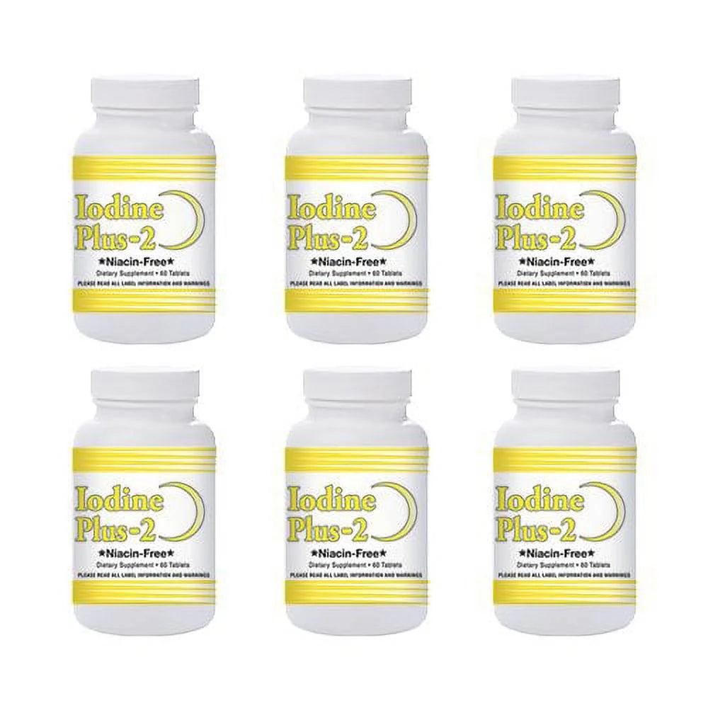 6 Bottles Iodine Plus U591