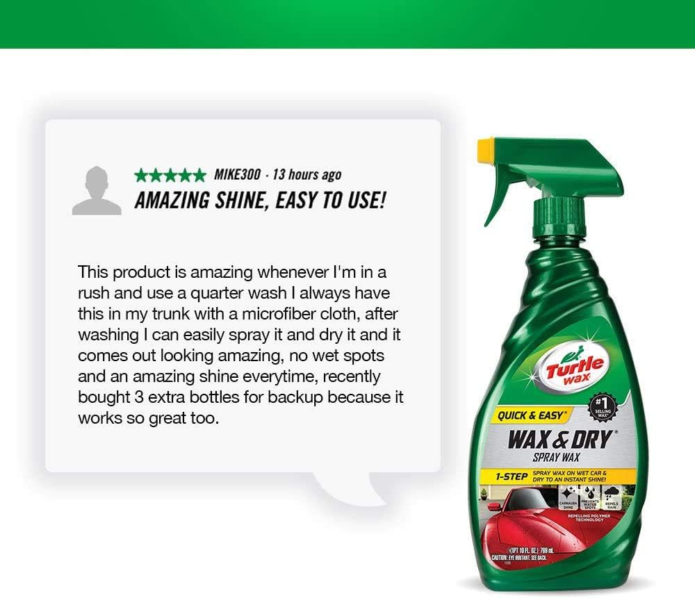 Carnauba Spray Wax U81457