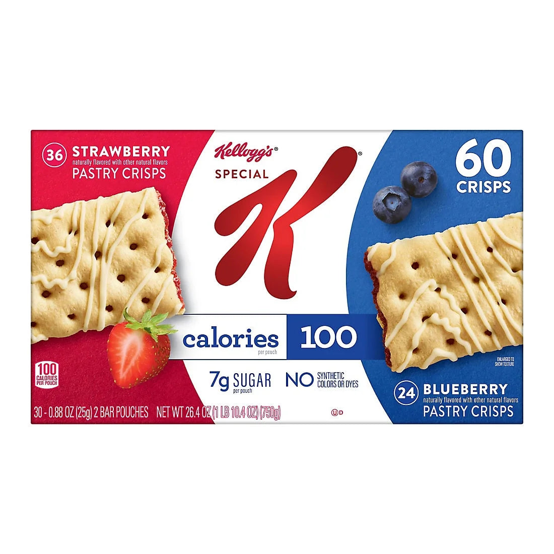 60 pk Breakfast Bars Variety Pack N2866
