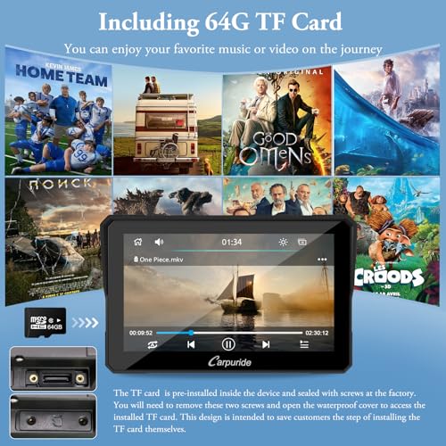 7 inch Waterproof Touchscreen GPS Navigation Q740605