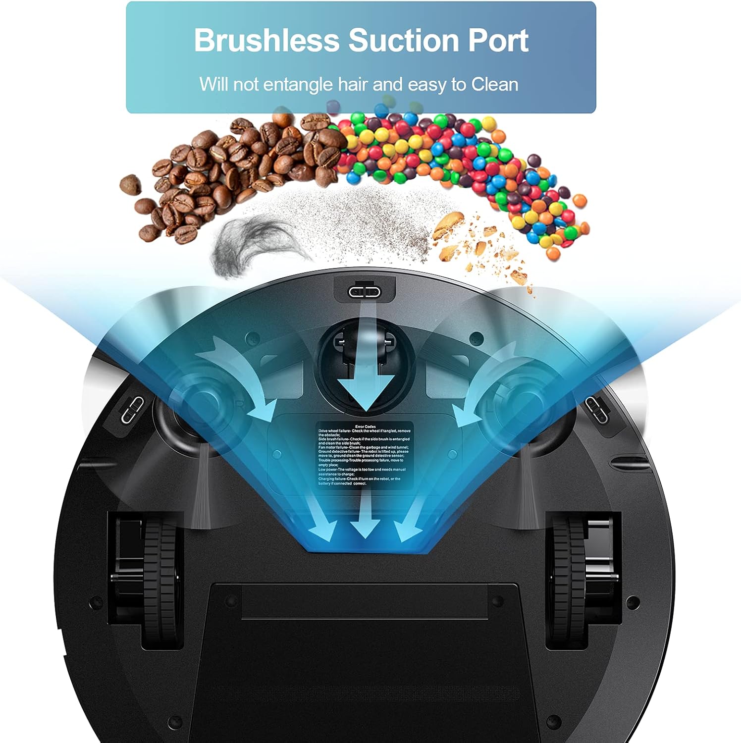 2000Pa Suction Slim Self-Charging Robot Vacuum R1763