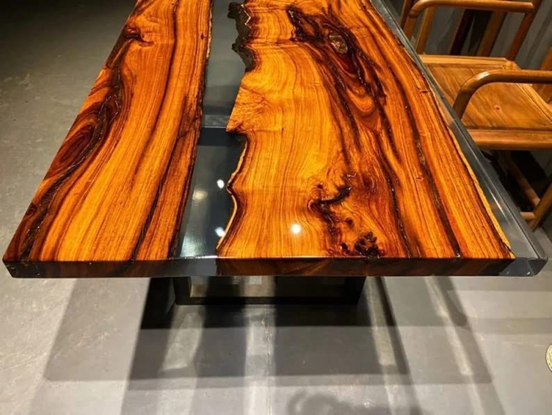 Large Epoxy Resin Dining Table Top (48 x 24inches) G312512
