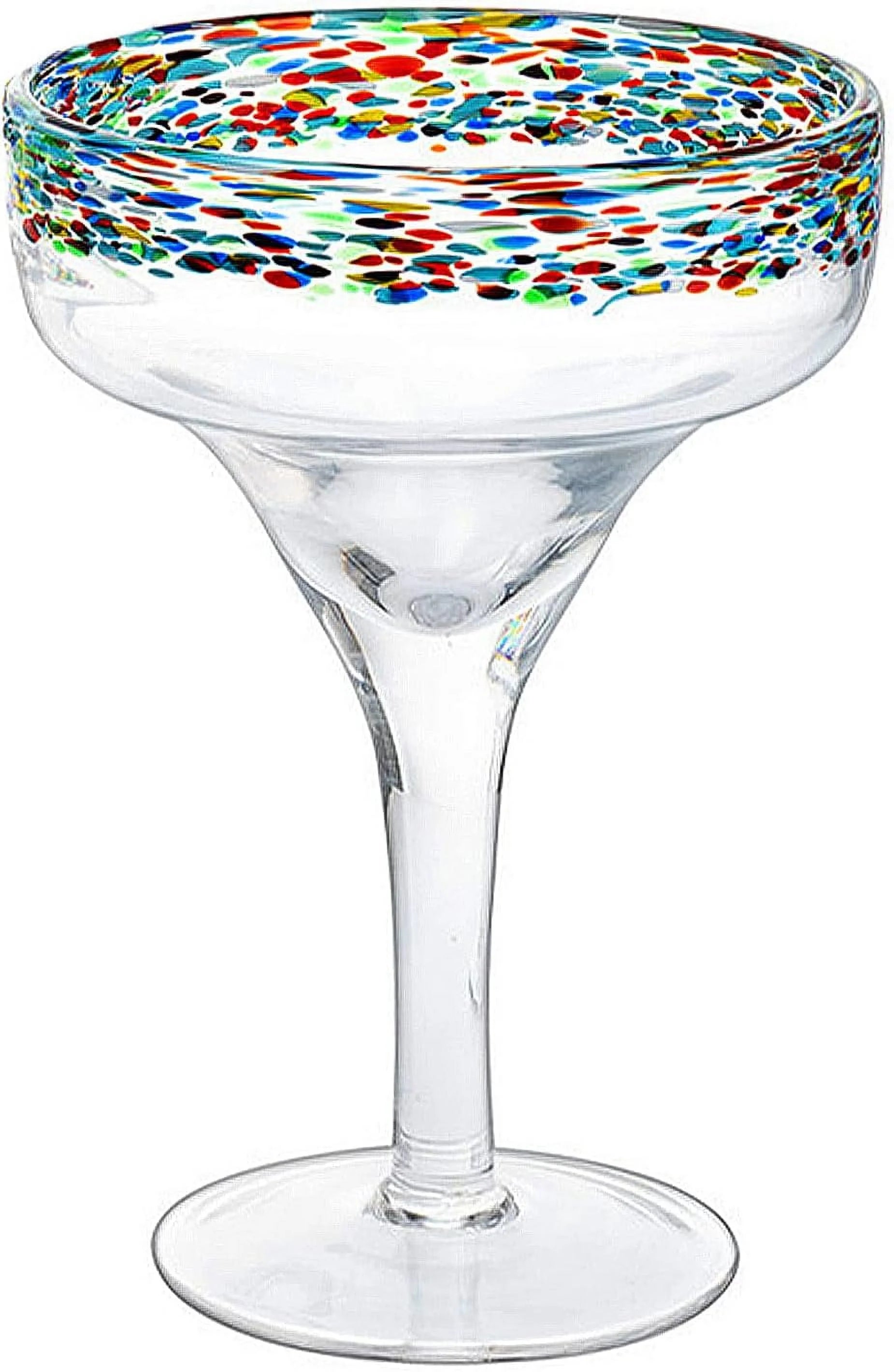Set of 4 Hand Blown Glasses J2829