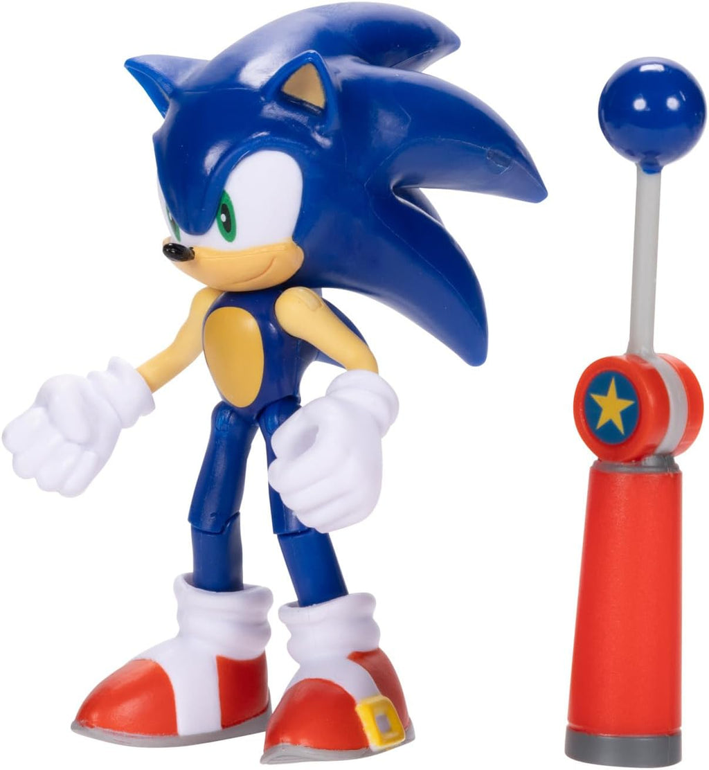 4-inch Sonic Action Figure with Blue Checkpoint Accessory M980
