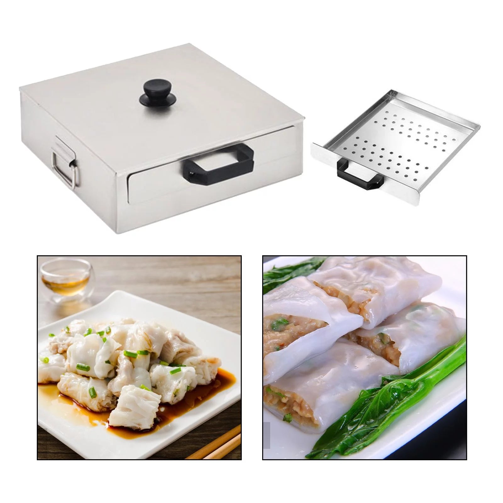 1 Hole 1 Flat Drawer Stainless Steel Steamer K1127
