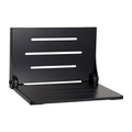 Black Folding Wall Mount Shower Bench Seat Z57875