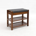Shoe Cabinet with Padded Seat Z287