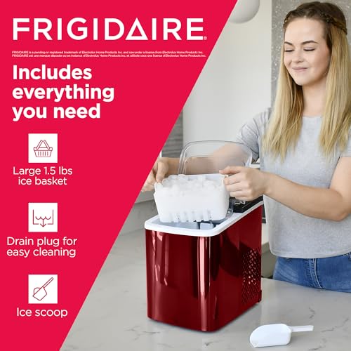 Compact Stainless Countertop Ice Maker M814