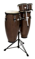 Tobacco Wood Conga Set with Stand A93678