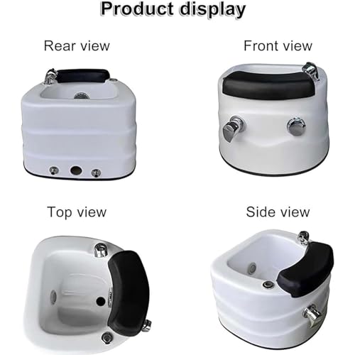 Acrylic Foot Bath with Adjustable Foot Pedal N676304