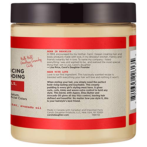 Hair Milk Styling Pudding with Agave and Avocado Oil, 8 oz M559