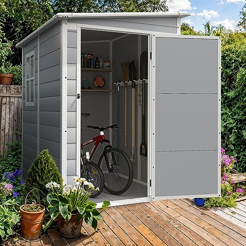 6 X 4 FT Resin Outdoor Storage Shed P976