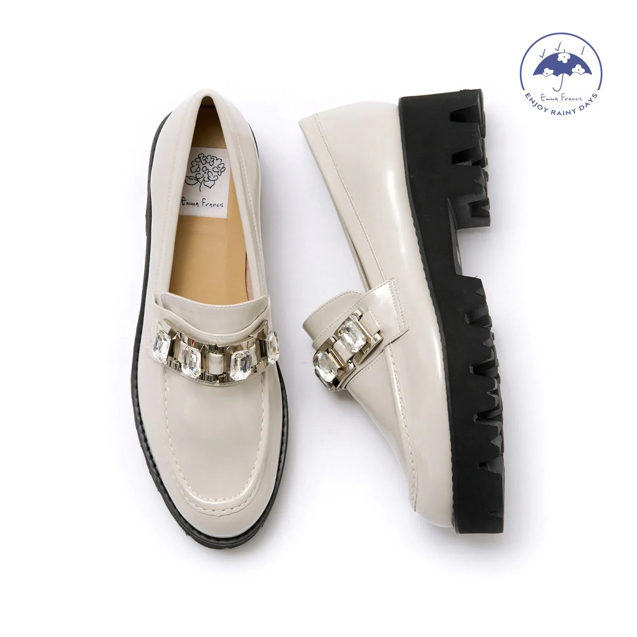 Track Sole Beaded Loafers H69262