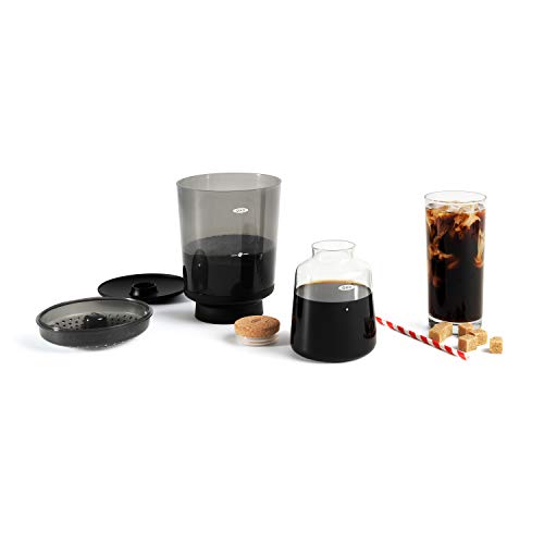 Compact Cold Brew Coffee Maker, Black N179