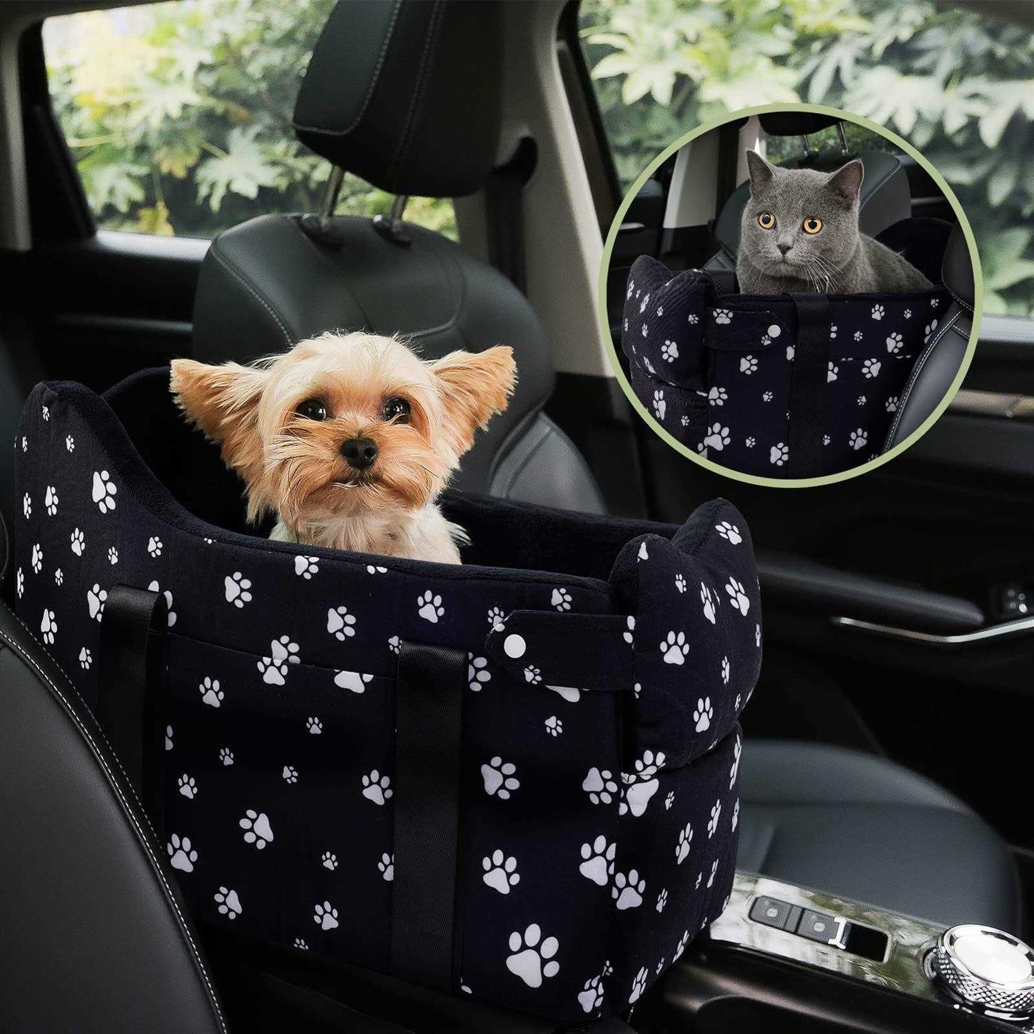 Small Dog Car Seat Center Console M7784