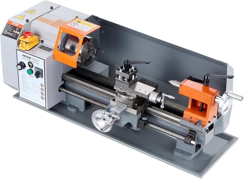 7.87'' x 13.78'' Precision Benchtop Metal Lathe C13224