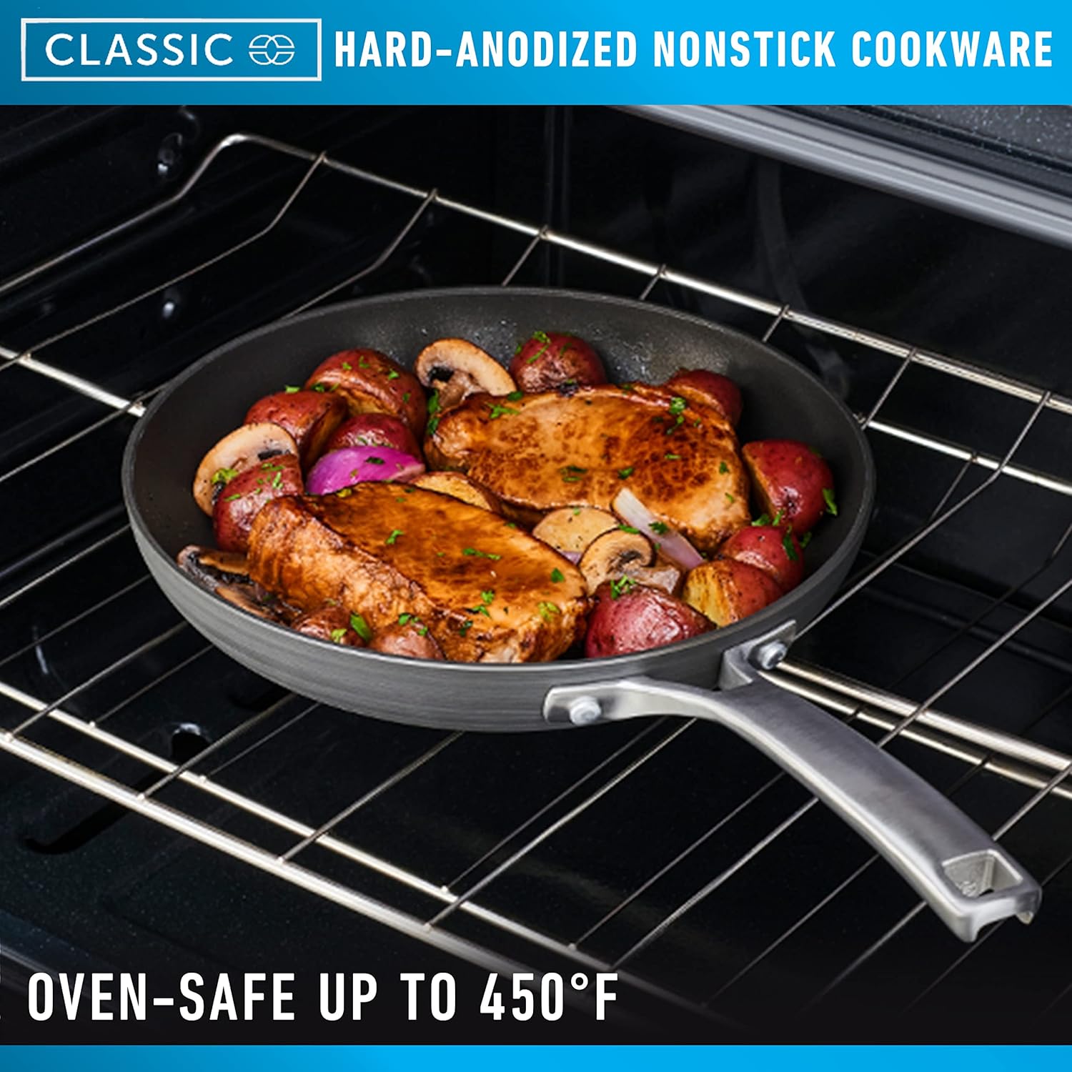 Calphalon Classic Hard-Anodized Nonstick Cookware Y489490