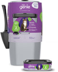Silver Standard Pail Cat Litter Box Waste Disposal System with 1 Square Refill Bag R998938