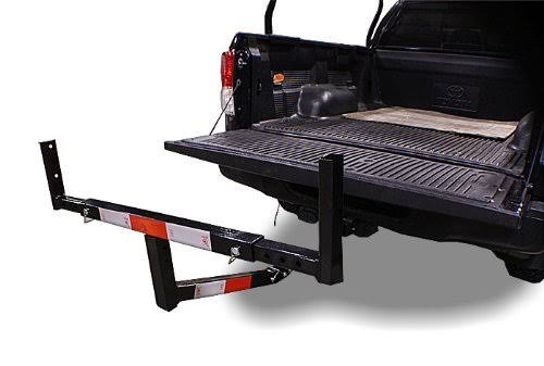 Heavy Duty Pickup Truck Bed Hitch Mounted Extension Extender Rack Z351