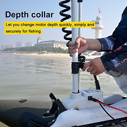12V 55LBS 48inch Bow Mount Trolling Motor with Remote Control F667