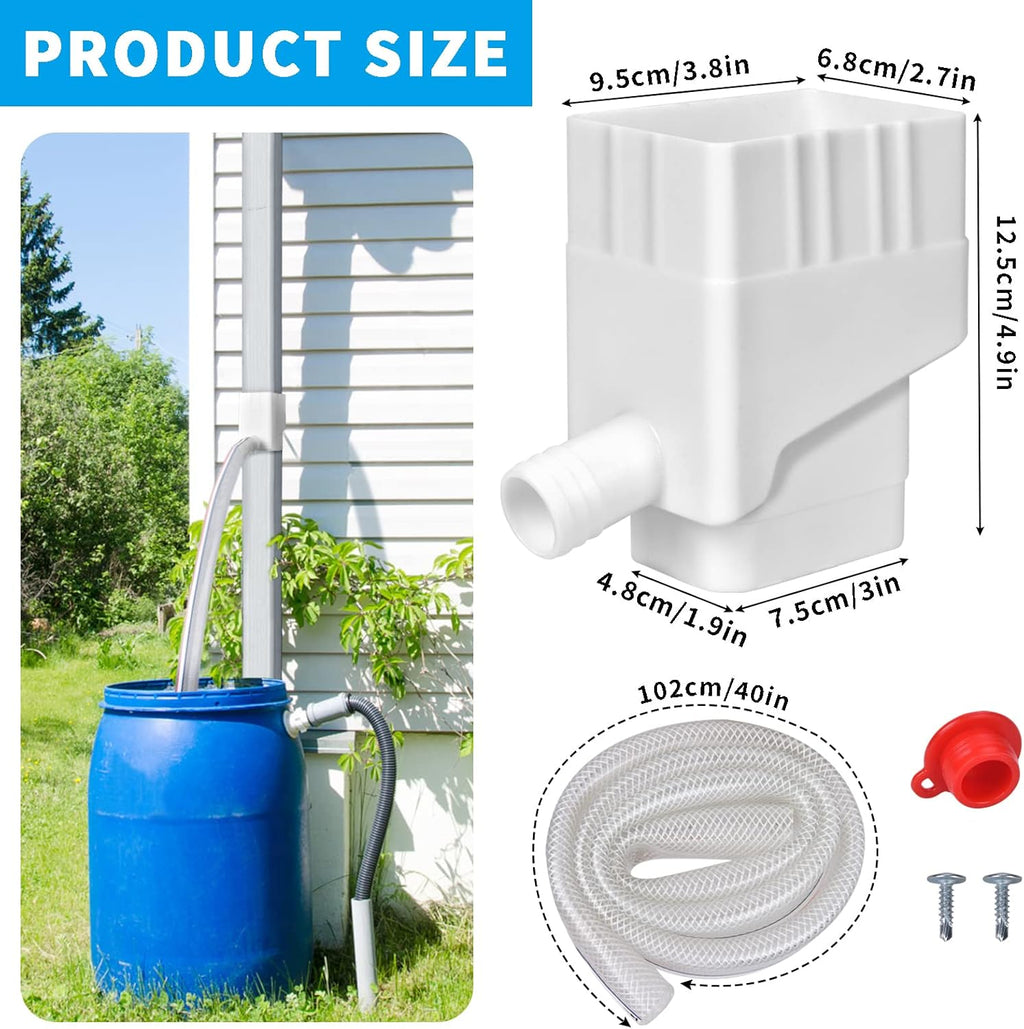 Rain Water Catching System with 40" Hose O8136