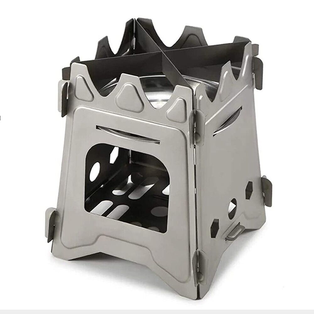 Folding Titanium Ultralight Wood Stove L9016