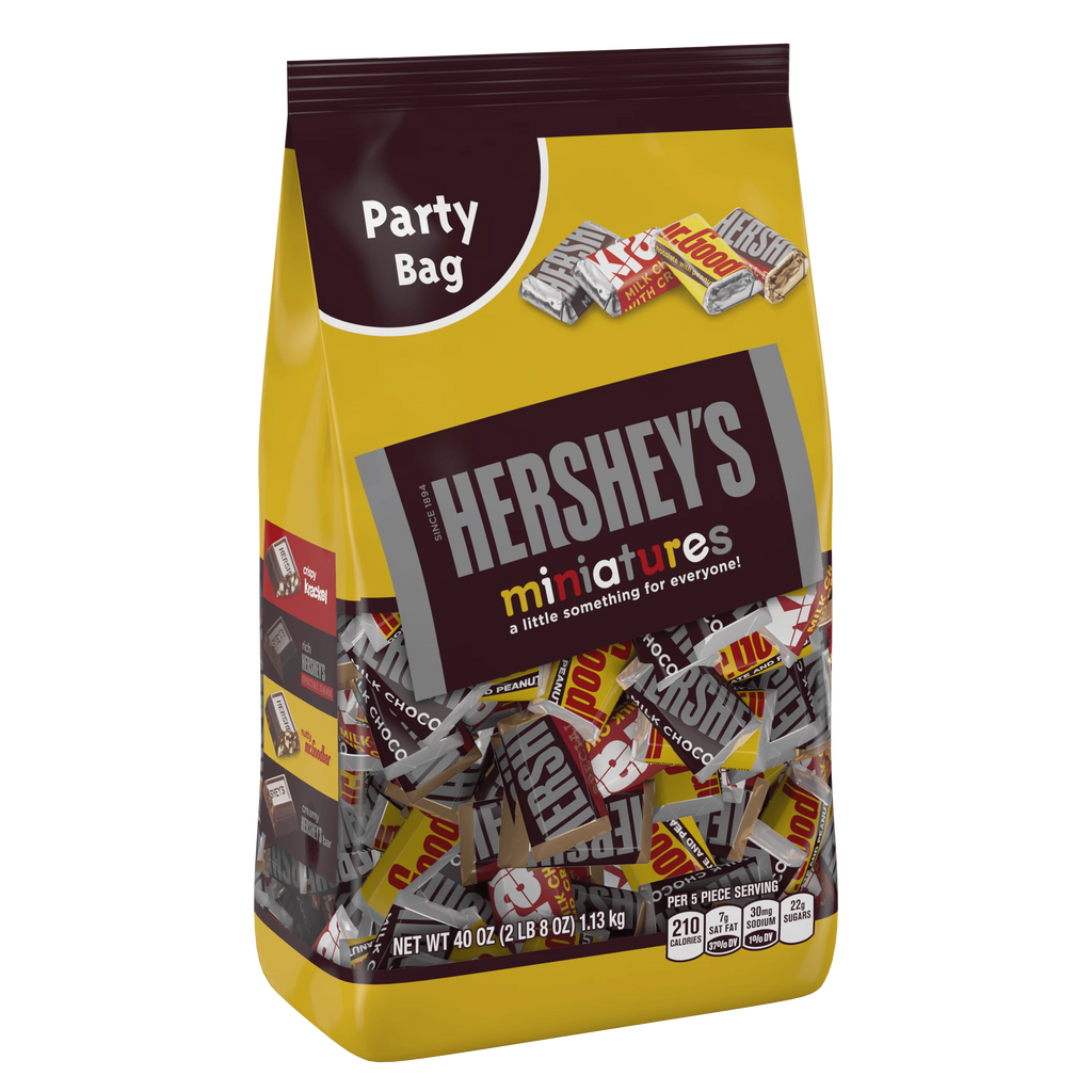 40 Oz Miniatures Assortment Chocolate Candy N210