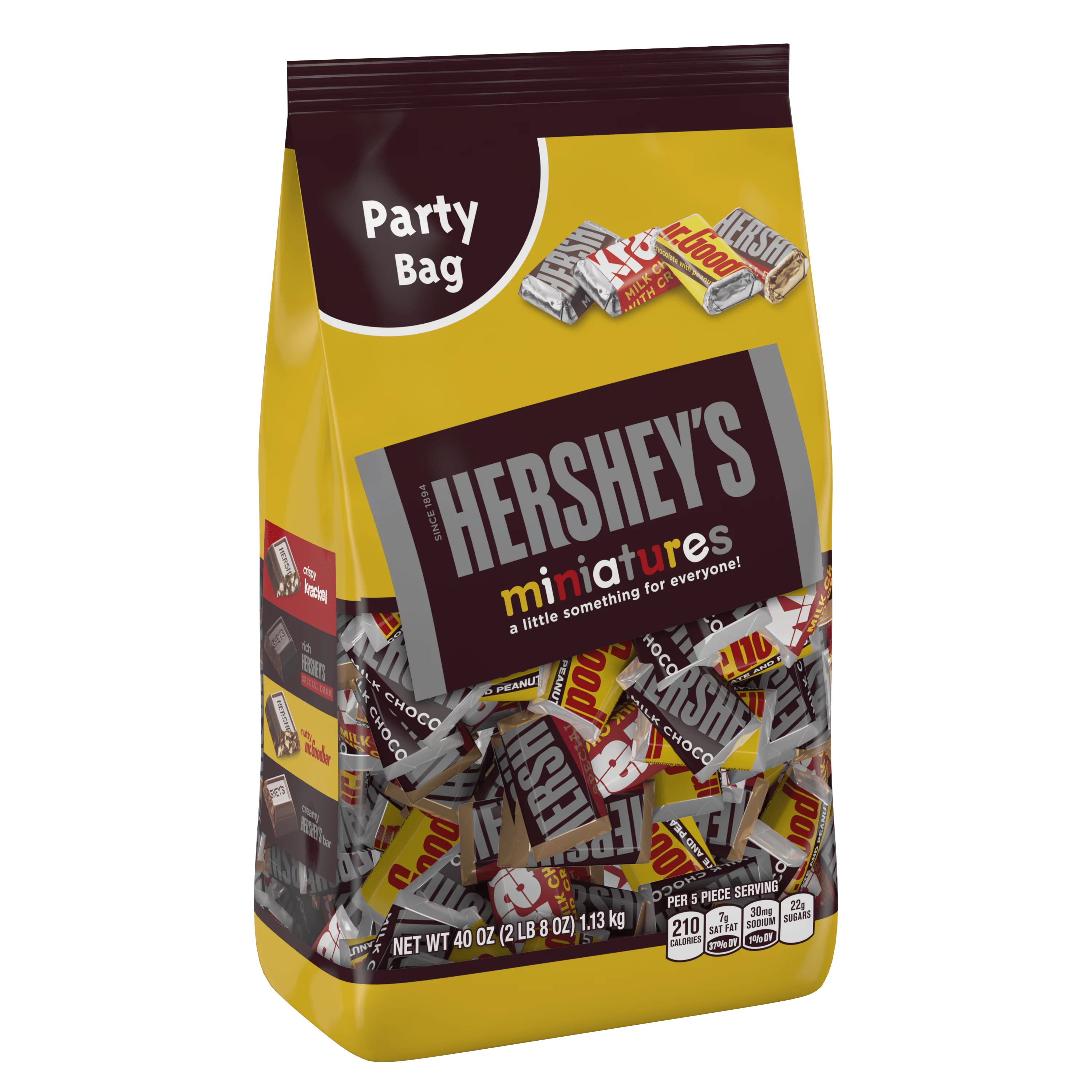 40 Oz Miniatures Assortment Chocolate Candy N210