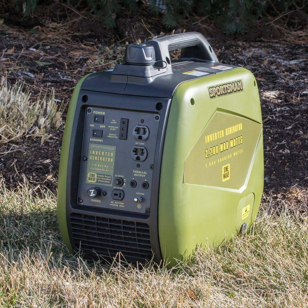 Portable Digital Inverter Generator 2200/1800-Watt Gasoline L768