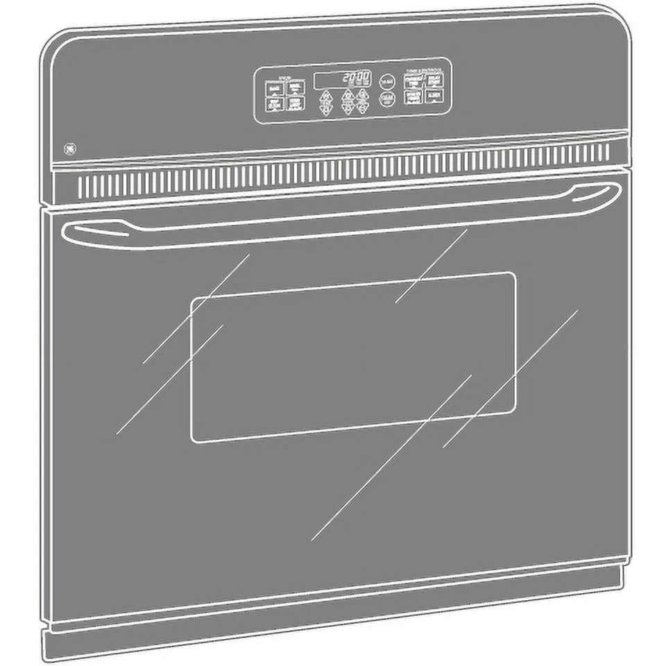 24 Electric Single Self-Cleaning Wall Oven J528873