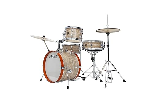 4-piece Shell Pack with Snare Drum Cream Marble Wrap O4560