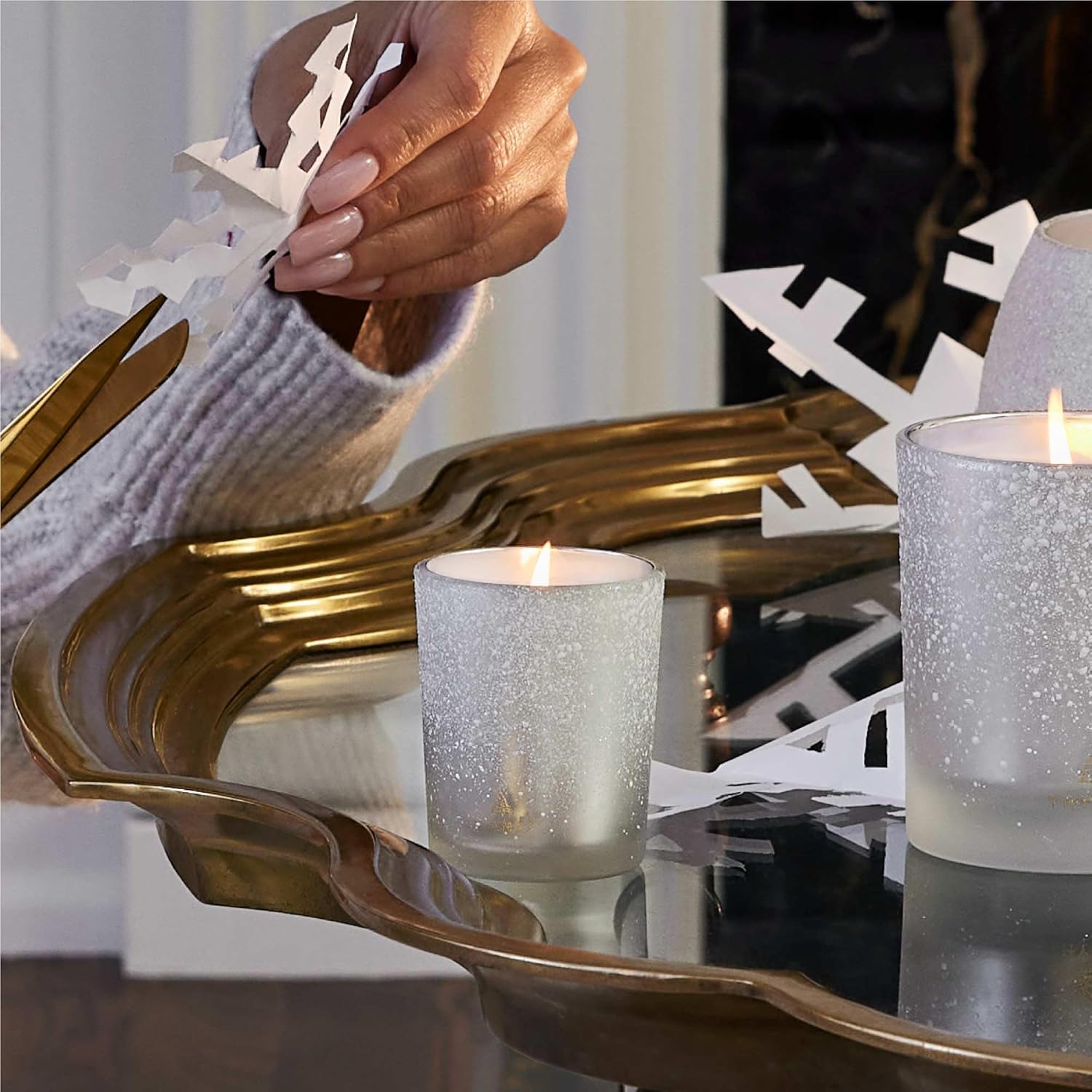 White Scented Votive Candle (2 oz) T71920