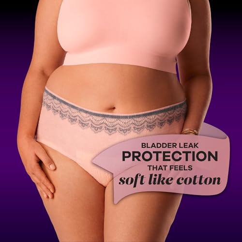 Rosy Maximum Protection Incontinence Underwear, 44 Count A7903