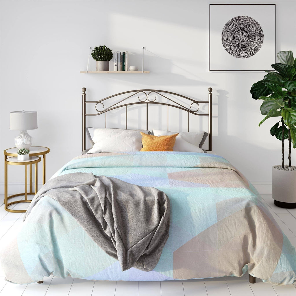 Bronze Metal Headboard I98683