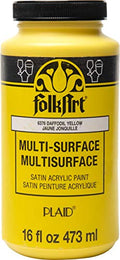 16 oz Titanium White Satin Acrylic Paint F9306