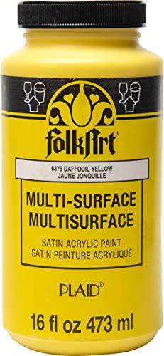 16 oz Titanium White Satin Acrylic Paint F9306