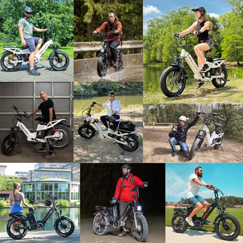 20" Fat Tire AWD Dual Motor Electric Bike I316