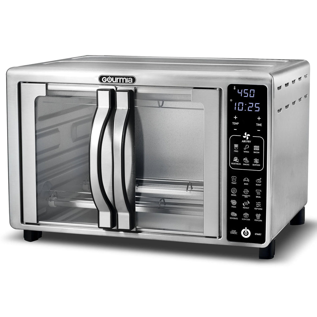 Stainless Steel Digital Air Fryer Toaster Oven, 6 Slice H962