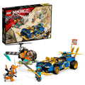 LEGO Race Car Set with Toy Helicopter and Boa Snake Figure Z74284