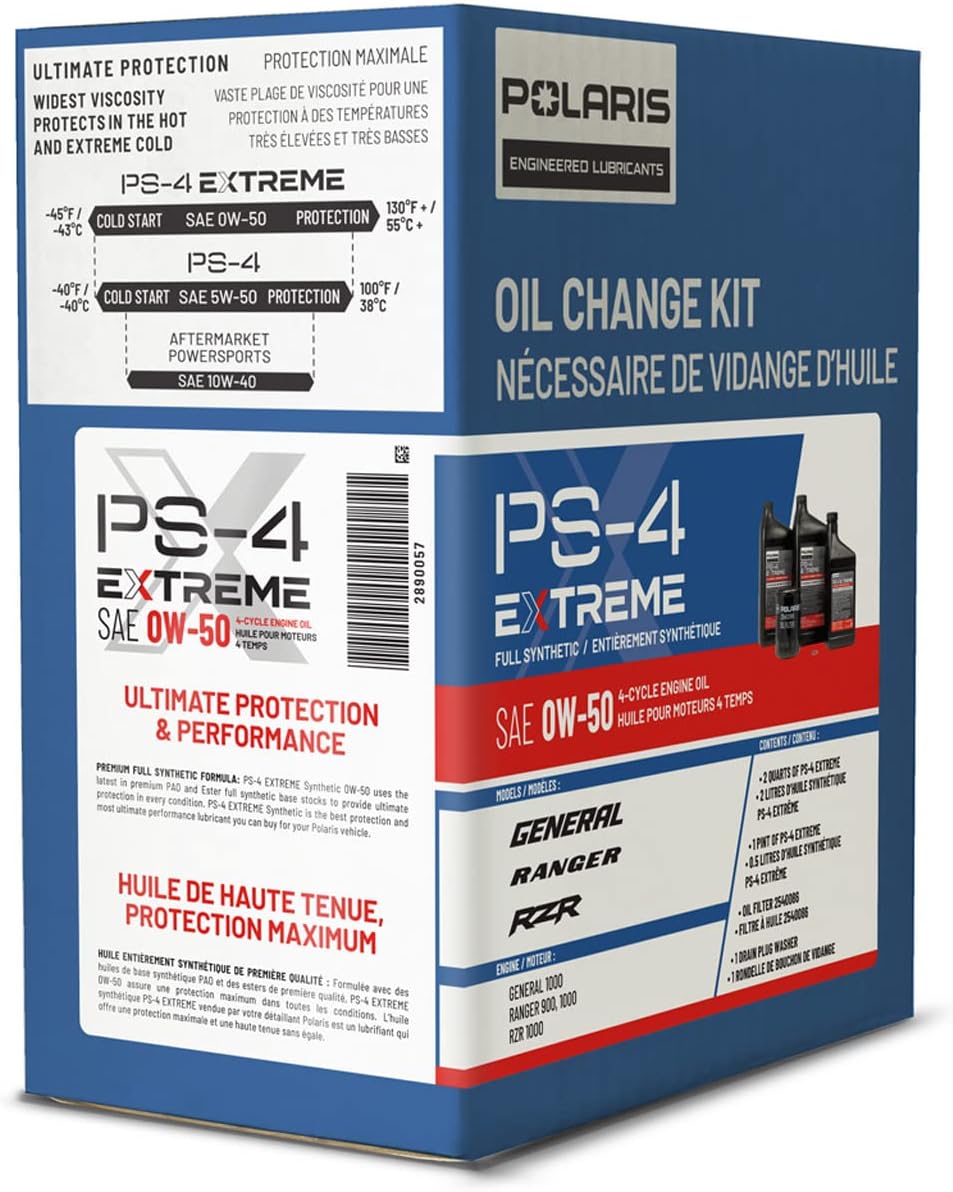 2.5 Quarts Full Synthetic Oil Change Kit with Oil Filter and Washer U527780