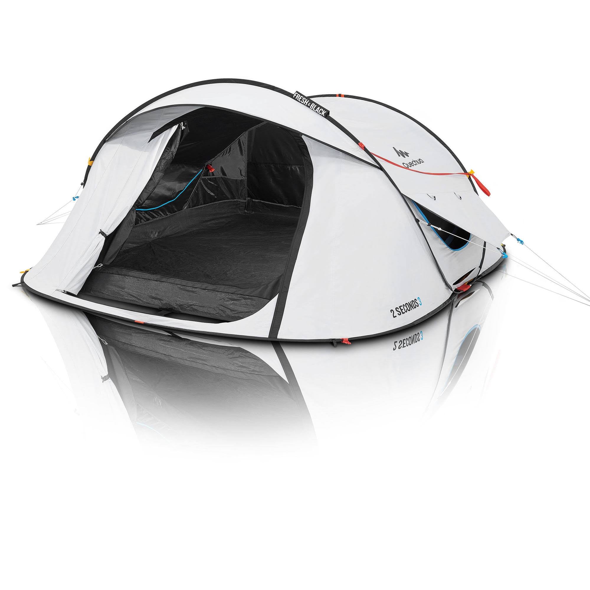 Snowy White 3 Person Waterproof Camping Tent S656
